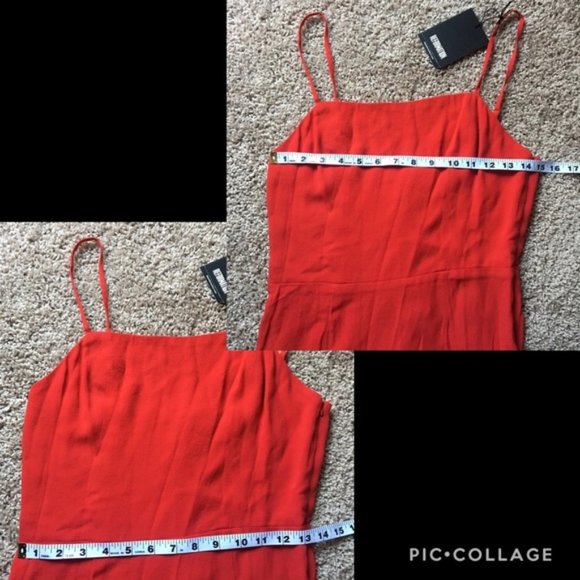 Reformation Dahlia Dress in Cherry NWT - Picture 8 of 8